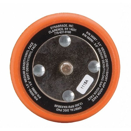 Dynabrade Non-Vacuum, Disc Pad, 76 mm dia. 56087