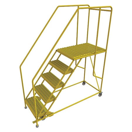 Tri-Arc Work Platform, 5-Step, 800 lb.Cap, Steel WLWP152436SL-Y