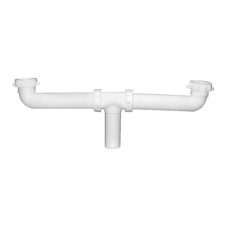 Jones Stephens PVC, SJ, Center, Outlet, Waste, 1-1/2" P37004