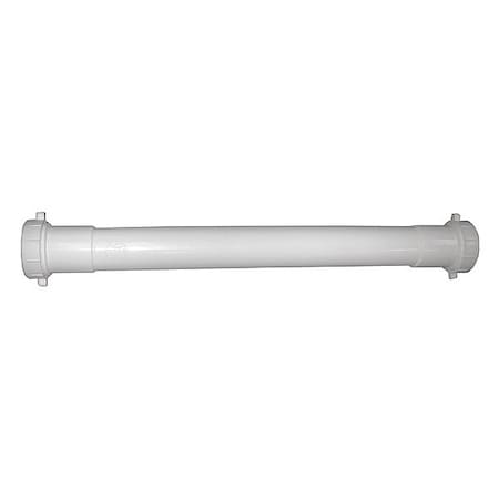 Jones Stephens PVC, Slip Joint, 1-1/2" x 16" P37018