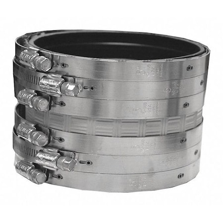 Jones Stephens Coupling, No Hub, Heavy Duty, 2" HDNHC2