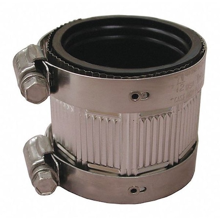 Jones Stephens Coupling, No Hub, 2" x 1-1/2" U95211