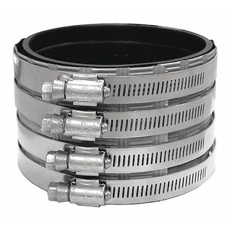 Jones Stephens Coupling, No Hub, Medium Duty, 3" U97003