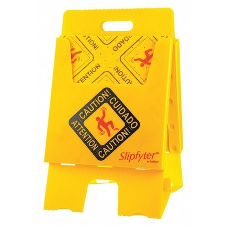 Spilfyter Caution Stand with Sorbent Pads HVU-700CS