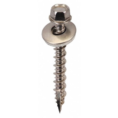 Acorn International Wood Screw, #9, 1-1/2 in, Metal 250 PK SW-MW15SS250