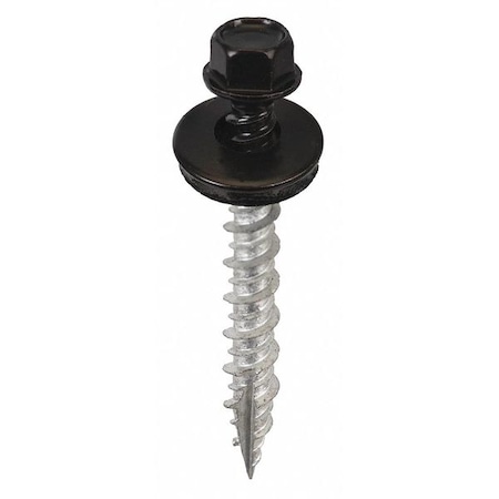 Acorn International Metal to Wood Screws, #9, Metal 250 PK SW-MW15BK250