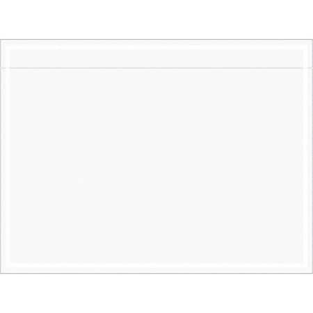 Tape Logic Tape Logic "Clear Face" Document Envelopes, 4" x 3", Clear, PK1000 PL521