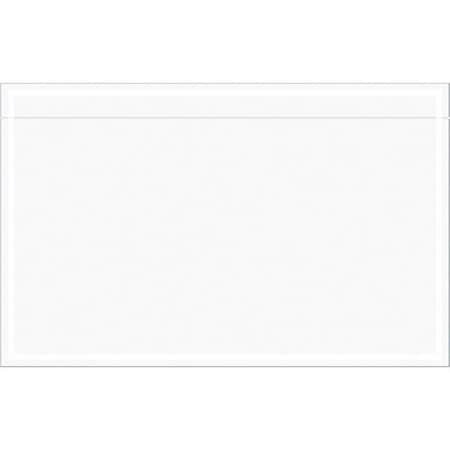 Tape Logic Tape Logic "Clear Face" Document Envelopes, 9 1/2" x 6", Clear, PK1000 PL525