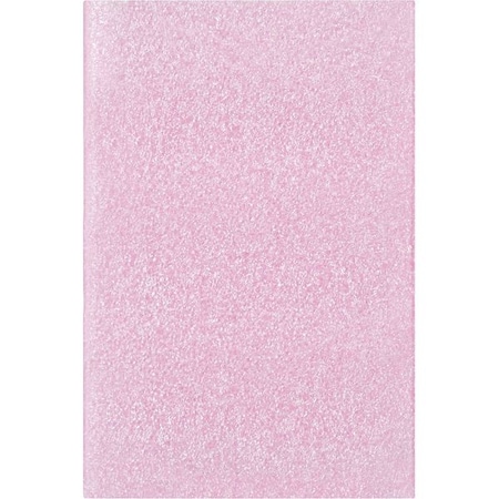 Partners Brand Anti-Static Flush Cut Foam Pouches, 4" x 6", Pink, PK500 FP46AS