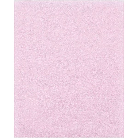 Partners Brand Anti-Static Flush Cut Foam Pouches, 8" x 10", Pink, PK275 FP810AS