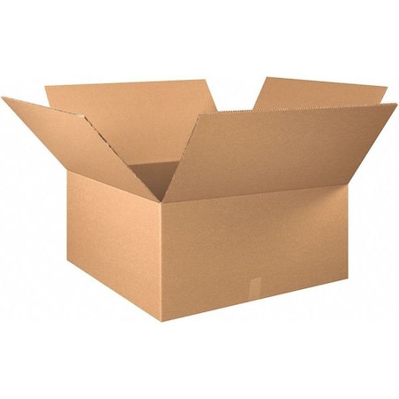 Partners Brand 30 in x 30 in x 16 in Double Wall Box, Kraft, Corrugate, Double Wall, 48 ECT, 5 PK HD303016DW