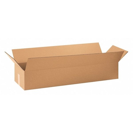 Partners Brand 33 in x 8 1/2 in x 5 in Shipping Box, Kraft, Corrugate, Single Wall, 32 ECT, 25 PK 3385