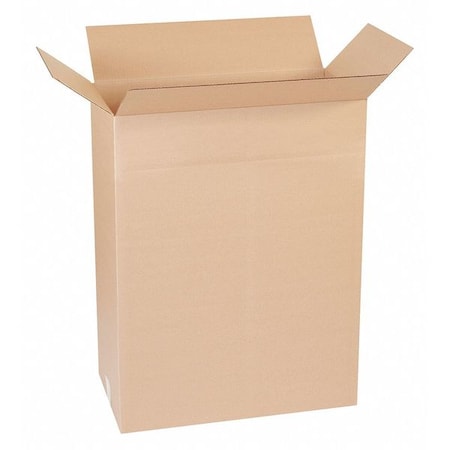 Partners Brand 24 in x 13 in x 31 in Multi-Depth Box, Kraft, Corrugate, Single Wall, 32 ECT, 10 PK MD241331