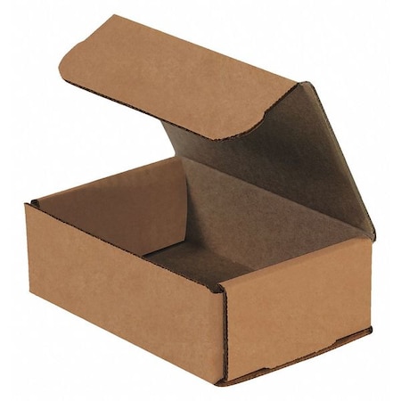 Partners Brand Corrugated Mailers, 6" x 5" x 2", Kraft, 50/Bundle M652K