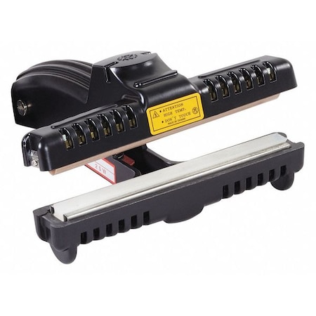 Partners Brand Crimper Hand Sealer, 6", Black, 1/Each SPC6