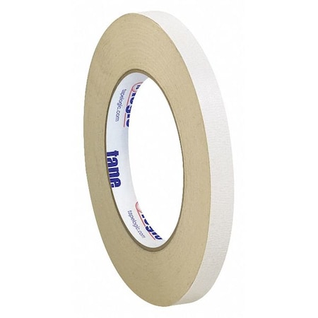 Tape Logic Dbl Side Masking Tape, 1/2"x36 yd., 7 mil, Package Quantity 72, 1/2" W x 36 yds. L, Tan, 72 PK T953100