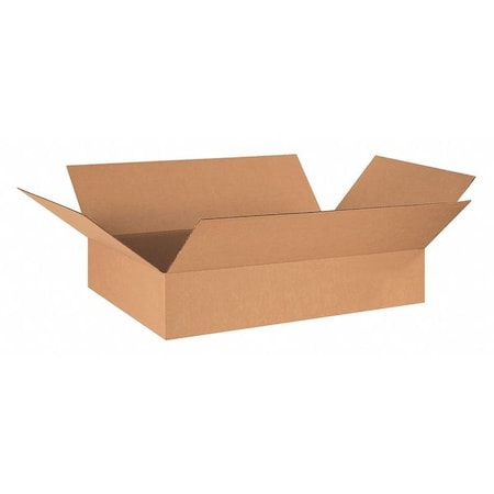 Partners Brand Flat Corrugated Boxes, 29" x 17" x 3", Kraft, 25/Bundle 29173