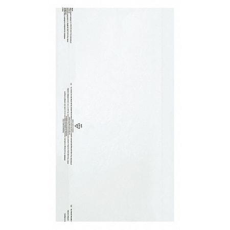 Partners Brand Garment Bags Roll, 21" x 7" x 40", 6 mil, Clear GB21740