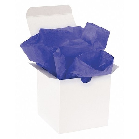 Partners Brand Gift Grade Tissue Paper, 15" x 20", Parade Blue, PK960 T1520C