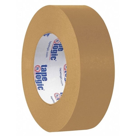 Tape Logic Flatback Tape, 1-1/2"x60 yd., 7 mil, Package Quantity 6, 1 1/2" W x 60 yds. L, Brown, 6 PK T94653006PK
