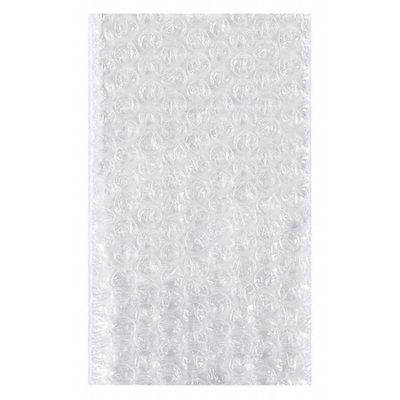 Partners Brand Flush Cut Bubble Pouches, 3' x 3", White, PK1000 BOB33F