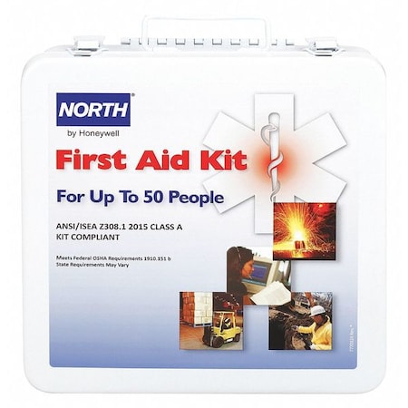 Partners Brand Industrial First Aid Kit, 50 Person, 1/Each OCS2131