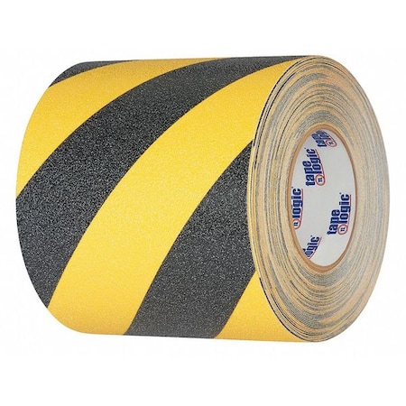 Tape Logic Tape Logic Heavy-Duty Striped Anti-Slip Tape, 33 Mil, 6" x 60', Black/Yellow, 1/Roll T960660BY