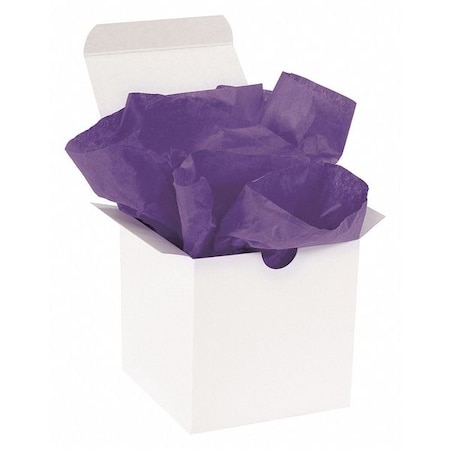 Partners Brand Gift Grade Tissue Paper, 15" x 20", Purple, PK960 T1520Q