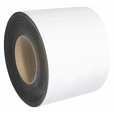 Partners Brand Warehouse Labels, Magnetic Rolls, 4" x 100', White, 1/Case LH159
