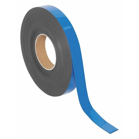 Partners Brand Warehouse Labels, Magnetic Rolls, 1" x 100', Blue, 1/Case LH156