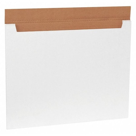Partners Brand Jumbo Fold-Over Mailers, 28" x 22" x 1/4", White, 20/Bundle ML28221