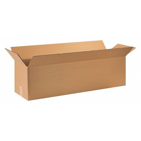 Partners Brand 44 in x 12 in x 12 in Shipping Box, Kraft, Corrugate, Single Wall, 32 ECT, 15 PK 441212