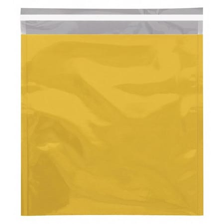 Partners Brand Metallic Glamour Mailers, 10 3/4" x 13", Gold, PK250 GFM1013GD