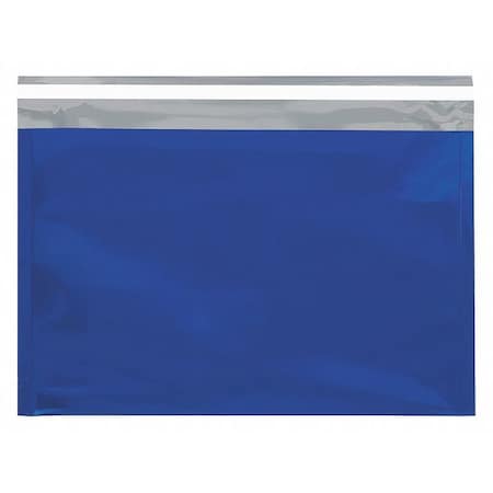 Partners Brand Metallic Glamour Mailers, 9 1/2" x 12 3/4", Blue, PK250 GFM0912B