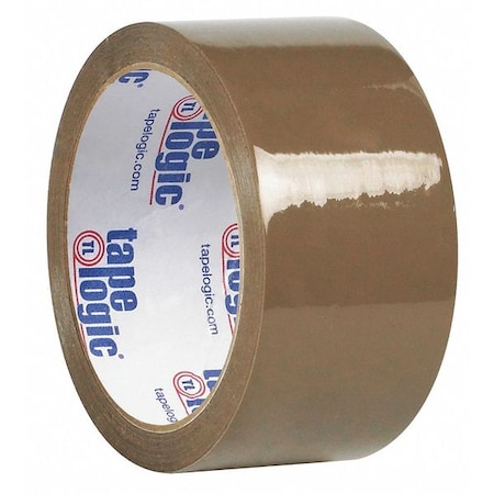 Tape Logic Tape Logic No 53 PVC Natural Rubber Tape, 2.1 Mil, 2" x 55 yds., Tan, PK6 T90153T6PK