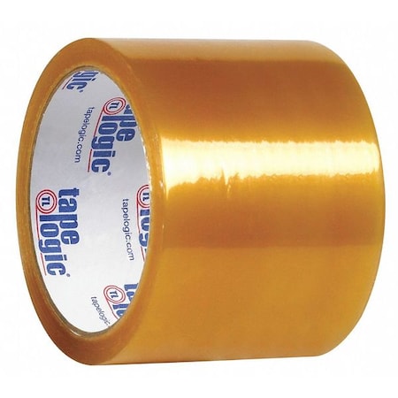 Tape Logic Tape Logic No 53 PVC Natural Rubber Tape, 2.1 Mil, 3" x 55 yds., Clear, PK24 T90653