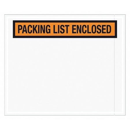 Tape Logic Tape Logic "Packing List Enclosed" Envelopes, 10" x 12", Orange, 500/Case PL434