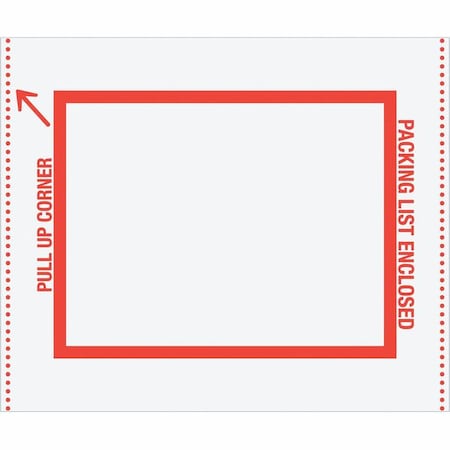 Tape Logic Tape Logic Pouch Tape Rolls, 5" x 6", Clear, 1/Case T9227501PK