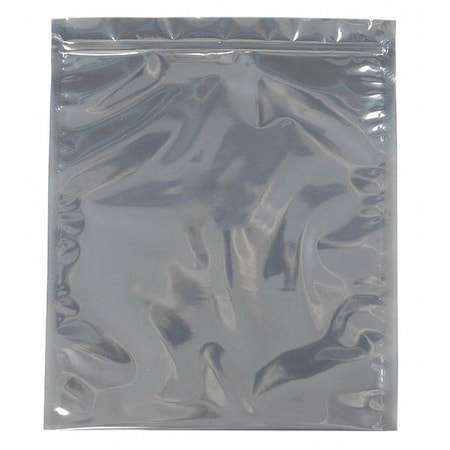 Partners Brand Reclosable Static Shield Bags, 9" x 12", Transparent, 100 PK STC635