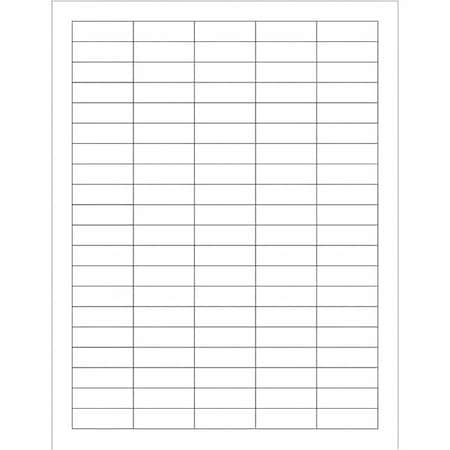 Tape Logic Tape Logic Rectangular Laser Labels, 1 1/2" x 1/2", White, PK10000 LL106