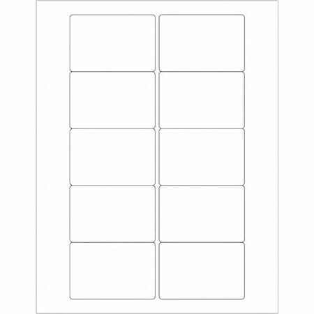 Tape Logic Tape Logic Rectangular Laser Labels, 3" x 2", White, PK1000 LL165