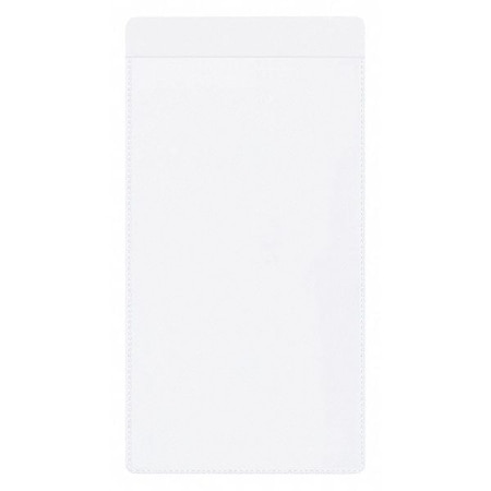 Partners Brand Side Loading Self-Adhesive Holder, 2" x 3 1/2", Clear, PK50 JTH250