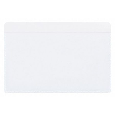 Partners Brand Top Loading Self-Adhesive Holder, 2" x 3 1/2", Clear, PK50 JTH251