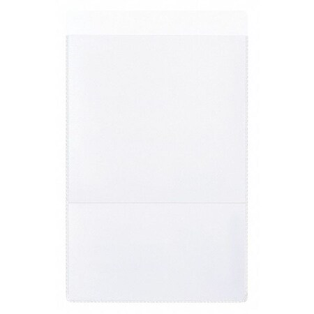 Partners Brand Top Loading Self-Adhesive Holder, 5" x 8", Clear, PK50 JTH252
