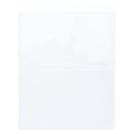 Partners Brand Top Loading Self-Adhesive Holder, 8 1/2" x 11", Clear, PK50 JTH253