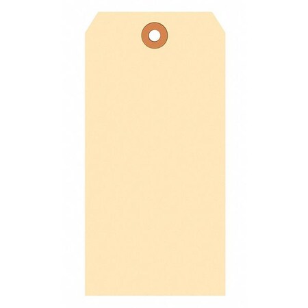 Partners Brand Shipping Tags, 13 Pt., 8" x 4", Manila PK500 G10111