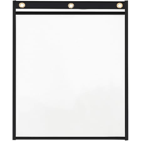 Partners Brand Heavyweight Stitched Job Ticket Holders, 9" x 12", Black, PK15 JTH150