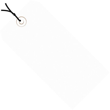 Partners Brand Shipping Tags, Pre-Strung, 13 Pt., 8" x 4", White, PK500 G11092G