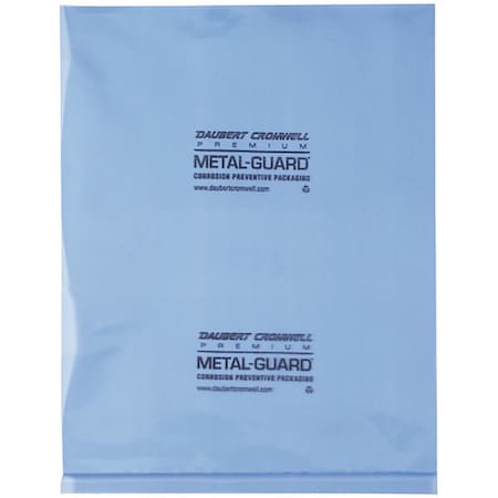 Partners Brand VCI Poly Bags, 10" x 12", 4 mil, Blue, None, 250 PK VCIPB1012