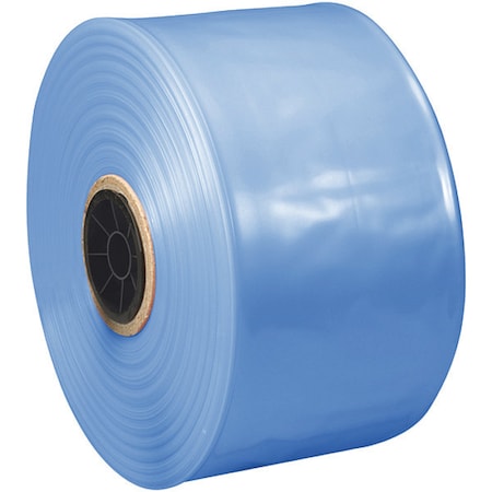 Partners Brand VCI Poly Tubing, 4 Mil, 4" x 500', Blue, 1/Roll VCIPT0404